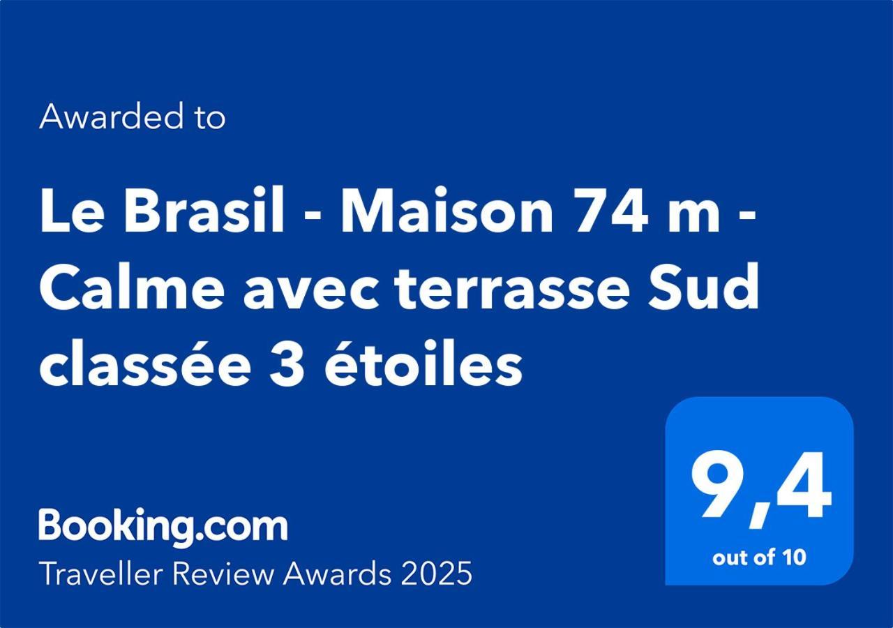 Le Brasil - Maison 74 M - Calme Avec Terrasse Sud Classee 3 Etoiles Le Boulou Luaran gambar